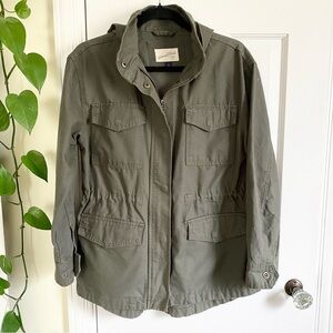 Universal Thread Olive Cargo Utility Jacket Womens Size Small